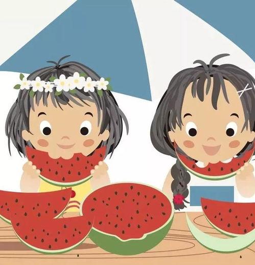 网红吃瓜头像插画女孩,揭秘网络红人的魅力与影响力