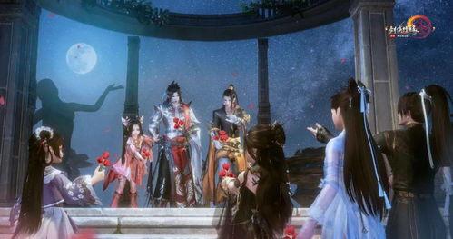 剑网3万人吃瓜现场,狂欢盛宴，江湖风云再起