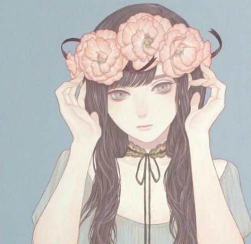 网红吃瓜头像插画女孩子,揭秘当代女孩的时尚态度  第3张